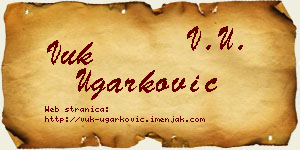 Vuk Ugarković vizit kartica